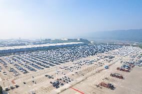 Changan Automobile's Vehicle Distribution Center in Chongqing