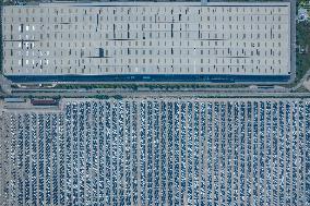 Changan Automobile's Vehicle Distribution Center in Chongqing