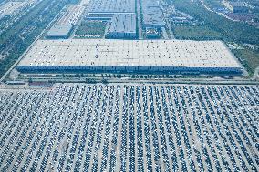 Changan Automobile's Vehicle Distribution Center in Chongqing