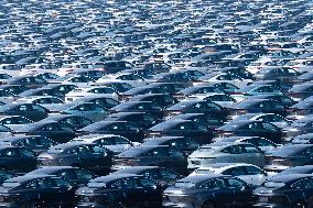 Changan Automobile's Vehicle Distribution Center in Chongqing