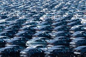 Changan Automobile's Vehicle Distribution Center in Chongqing