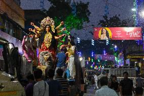 Durga Puja Festival In Kolkata.