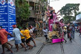 Durga Puja Festival In Kolkata.