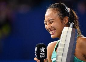 (SP)CHINA-ZHENGZHOU-TENNIS-WTA TOUR-ZHENGZHOU OPEN(CN)