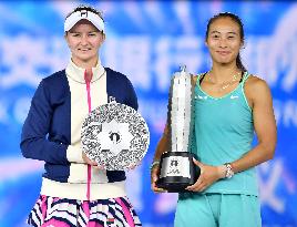 (SP)CHINA-ZHENGZHOU-TENNIS-WTA TOUR-ZHENGZHOU OPEN(CN)