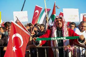 Free Palestine Rally - Istanbul