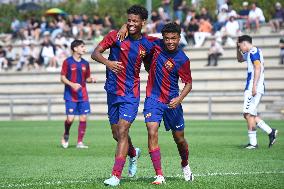 Shane, Son Of Patrick Kluivert, Playing With FC Barcelona Youth
