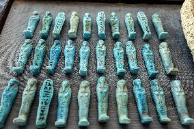 EGYPT-MINYA-ARCHAEOLOGY-ANCIENT CEMETERY-UNEARTHED