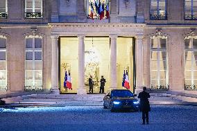 Irish PM Varadkar At The Elysee - Paris