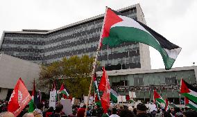 Pro-Palestinian Rally - Canada