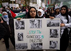 Pro-Palestinian Rally - Canada