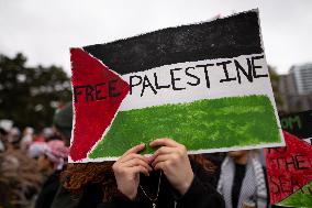 Pro-Palestinian Rally - Canada