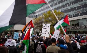 Pro-Palestinian Rally - Canada