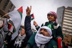 Pro-Palestinian Rally - Canada