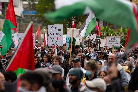 Pro-Palestinian Rally - Canada