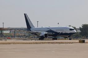 (BRF2023)CHINA-BEIJING-BELT AND ROAD FORUM-REPUBLIC OF THE CONGO PRESIDENT-ARRIVAL (CN)