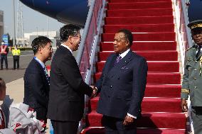 (BRF2023)CHINA-BEIJING-BELT AND ROAD FORUM-REPUBLIC OF THE CONGO PRESIDENT-ARRIVAL (CN)