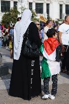 Demonstration In Support Of Palestine In Milan, Italy