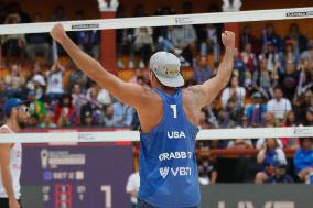 FIVB Beach Volleyball World Championships 2023- USA v Poland