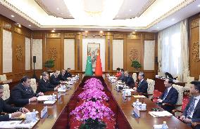 (BRF2023)CHINA-BEIJING-WANG YI-TURKMEN DEPUTY PM-MEETING (CN)