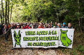 Demonstration Against The Privatization of Nature - Isere