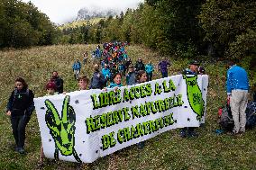 Demonstration Against The Privatization of Nature - Isere