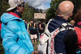 Demonstration Against The Privatization of Nature - Isere