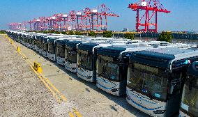 New Energy Buses Export in Suzhou