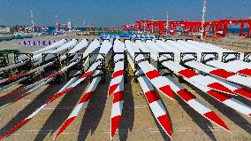 Power Blade Export in Taicang Port