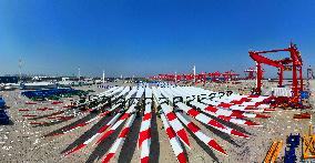 Power Blade Export in Taicang Port