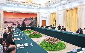(BRF2023)CHINA-BEIJING-LI HONGZHONG-NON-GOVERNMENTAL PEOPLE-MEETING (CN)