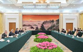 (BRF2023)CHINA-BEIJING-LI HONGZHONG-FRENCH EXPERTS-MEETING (CN)