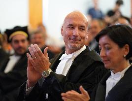 Luca Parmitano Receives Honorary Degree From University of Messina