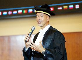 Luca Parmitano Receives Honorary Degree From University of Messina