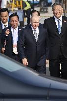 Putin visits Beijing