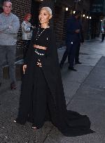 Jada Pinkett Smith At Late Show With Stephen Colbert - NYC