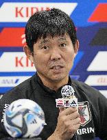 Football: Japan coach Moriyasu