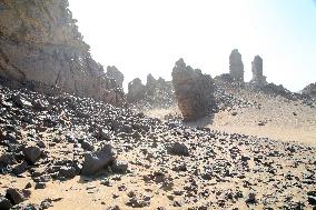 Volcanic Landforms in Hami