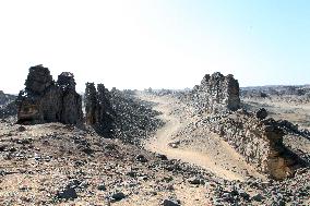 Volcanic Landforms in Hami