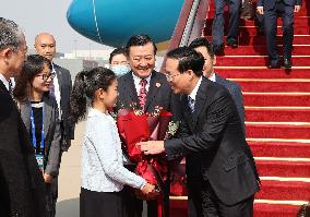 (BRF2023)CHINA-BEIJING-BELT AND ROAD FORUM-VIETNAMESE PRESIDENT-ARRIVAL (CN)