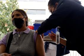 Vaccination Campaign Against Covid And Influenza Begins In Mexico