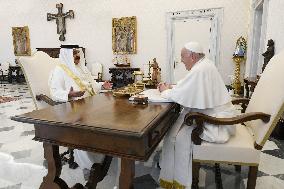 Pope Francis Meets King Of Bahrain Hamad Bin Isa Al Khalifa - Vatican