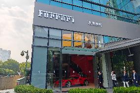 Ferrari Store in Shanghai