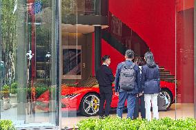 Ferrari Store in Shanghai