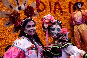 Catrinas Procession - Mexico City