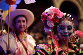 Catrinas Procession - Mexico City