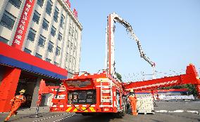 Chemical Fire Rescue Drill in Huai 'an