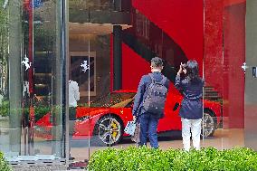 Ferrari Store in Shanghai