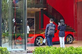 Ferrari Store in Shanghai