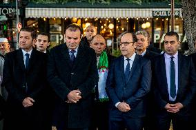 Commemoration of the 62nd anniversary of the victims of October 17 - Paris